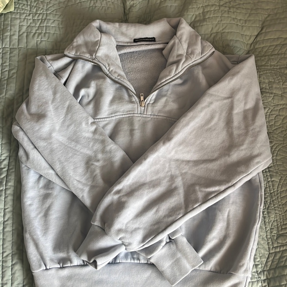 Brandy Melville quarter zip